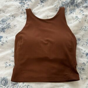 Brown lululemon top